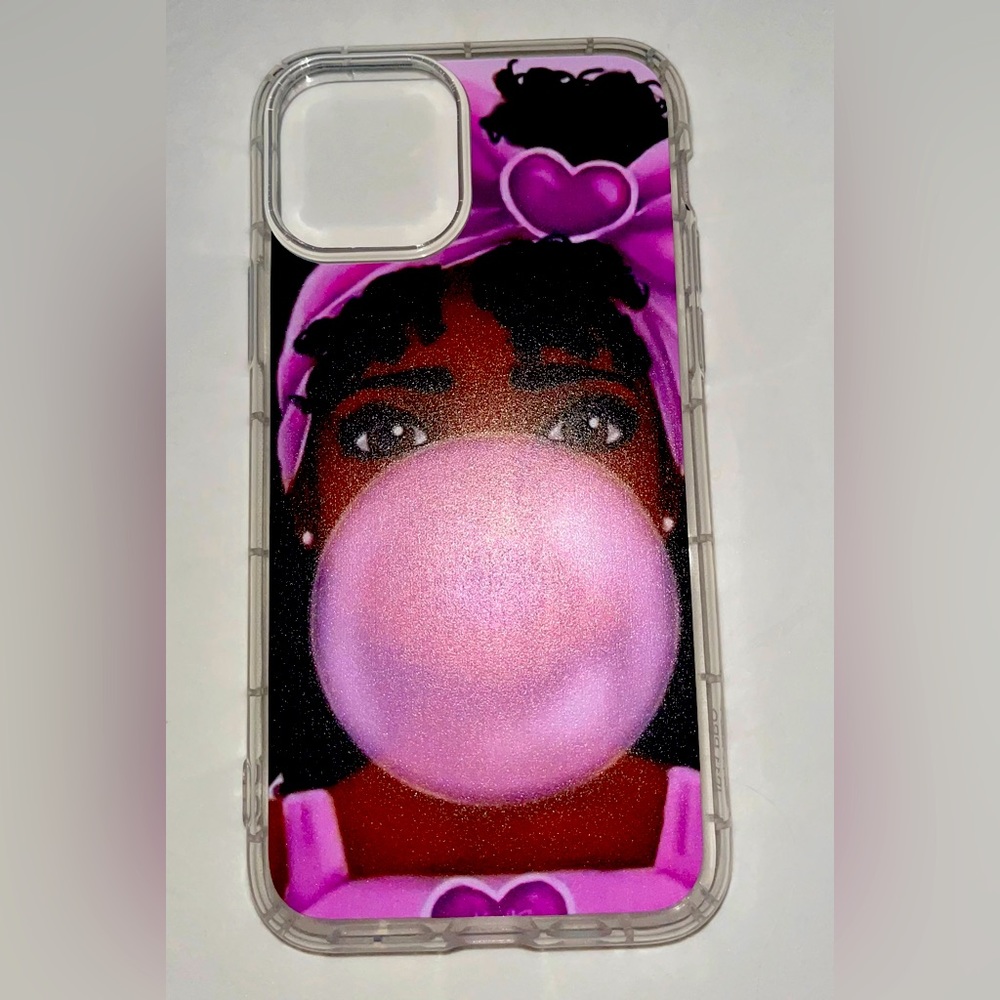 iPhone 11 Pro Pink Girlie Print Soft Protective Phone Case NWOT